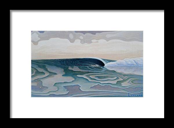 Seascape Framed Print featuring the painting Ocean Heaven by Nathan Ledyard