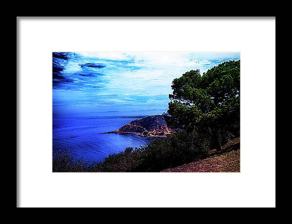 Seascape Framed Print featuring the photograph Ocean Hill by Joseph Hollingsworth