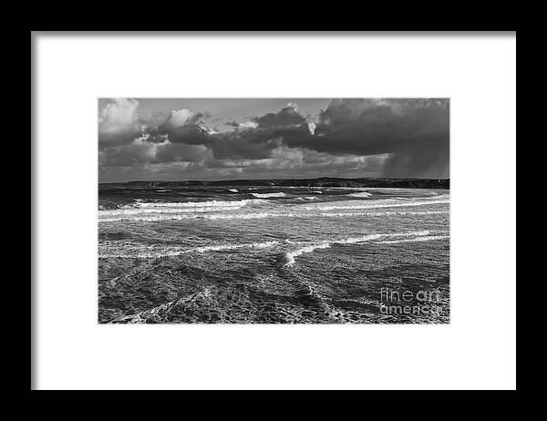 Waves Framed Print featuring the photograph Ocean Storms by Nicholas Burningham