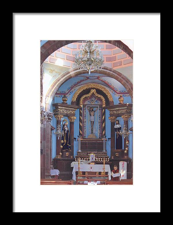 Church Framed Print featuring the photograph Of Faith Mexico by Cathy Anderson