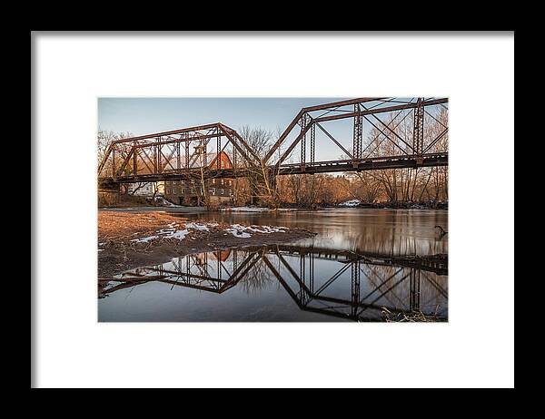 Neshanic Station Framed Print featuring the photograph Off the Rails by Kristopher Schoenleber