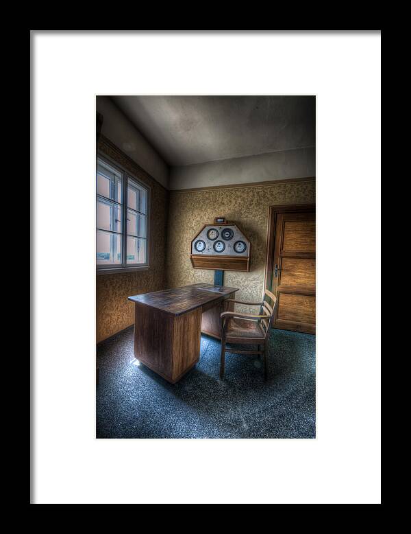 German Framed Print featuring the photograph Office power by Nathan Wright