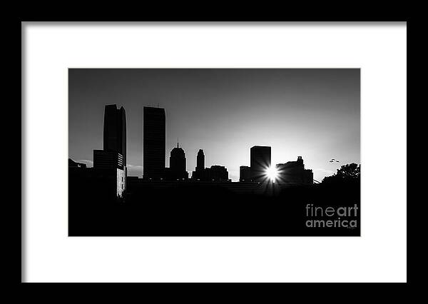 Skyline Framed Print featuring the photograph Oklahoma City by Betty LaRue
