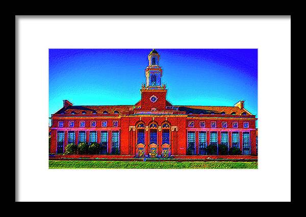 Osu Framed Print featuring the mixed media Oklahoma State University by DJ Fessenden