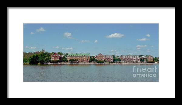  Old Alexandria Framed Print featuring the photograph Old Alexandria VA by Margie Avellino