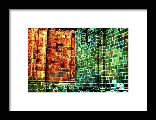 Bricks Framed Print featuring the photograph Old And New by HweeYen Ong