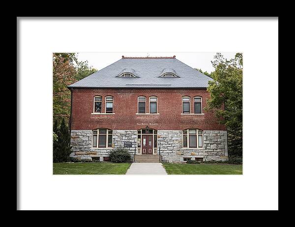 Penn State Framed Print featuring the photograph Old Botany Building Penn State by John McGraw