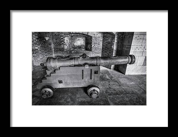 Old Framed Print featuring the photograph Old Canon Ft Point by Garry Gay