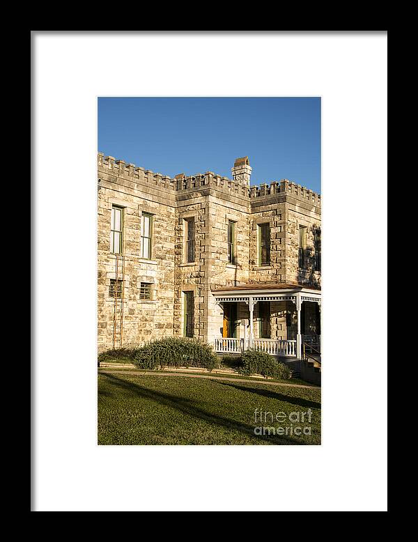 Georgetown Framed Print featuring the photograph Old County Jail by Bob Phillips