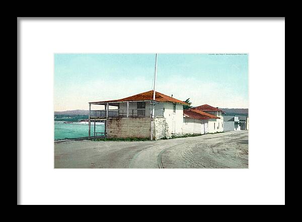 Old House Framed Print featuring the photograph Old Custom House, Monterey, California by Vincent Monozlay