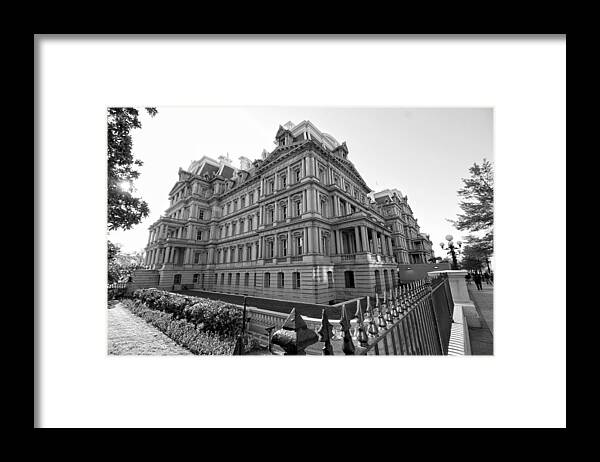 Oeob Framed Print featuring the photograph Old Executive Office Building by Jackson Pearson