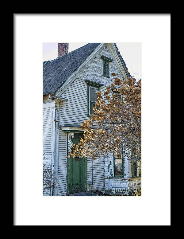 Old Framed Print featuring the photograph Old Home by Alana Ranney