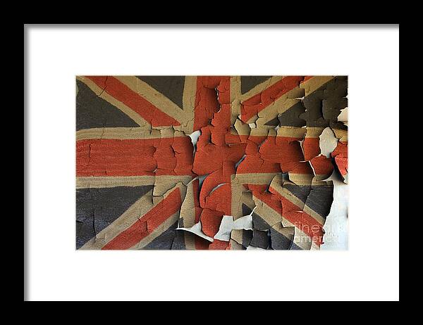 United Kingdom Framed Print featuring the photograph Old Jack by Clare Bevan