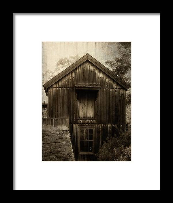Mill Framed Print featuring the photograph Old Mill by Julia Wilcox