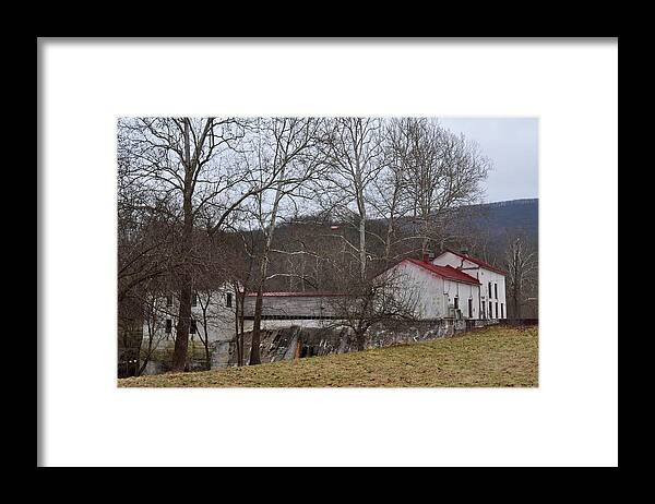 Photograph Framed Print featuring the photograph Old Mill by Steven Barrett