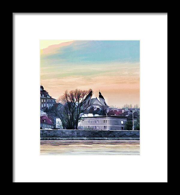  Framed Print featuring the photograph Old Town in Warsaw # 16 4/4 by Aleksander Rotner