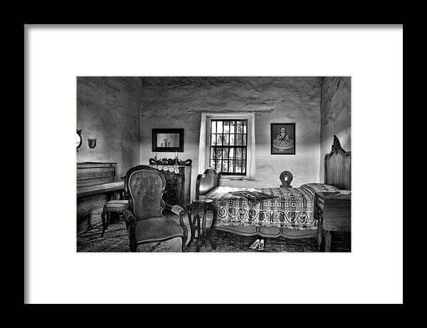 Old Town Framed Print featuring the photograph Old Town San Diego - Historic Park Bedroom by Mitch Spence
