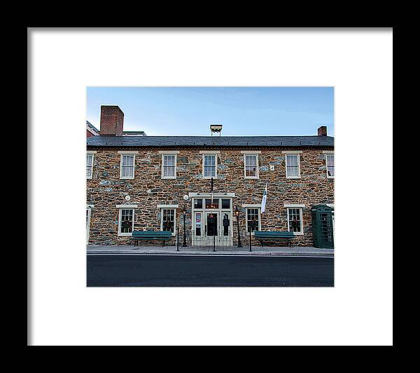 Carroll County Framed Print featuring the photograph OLordans Irish Pub and Restaurant by Mark Dodd