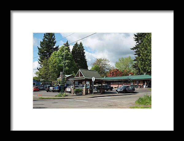 Olympia Food Co-op Framed Print featuring the photograph Olympia Food Co-op by Tom Cochran