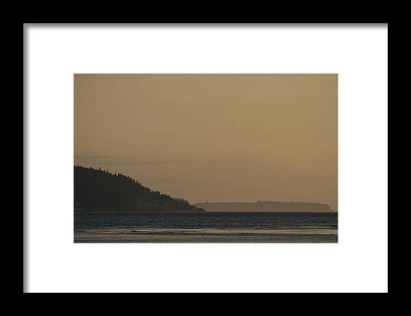 Olympic Lighthouses Framed Print featuring the photograph Olympic Lighthouses by Dylan Punke