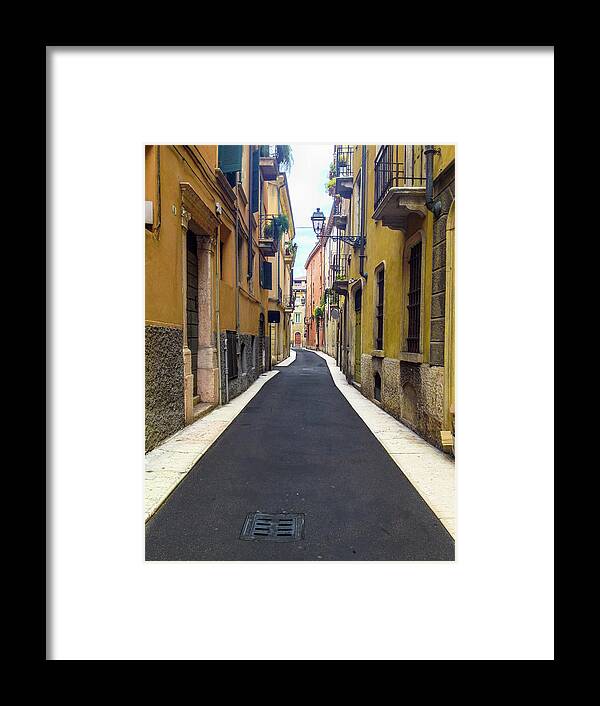 Architecture Framed Print featuring the photograph On my Way by Cesar Vieira