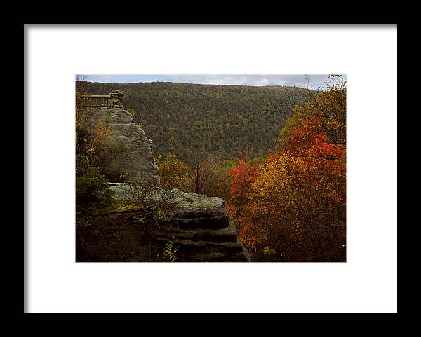 Cooper's Framed Print featuring the photograph On the Edge by Amanda Jones