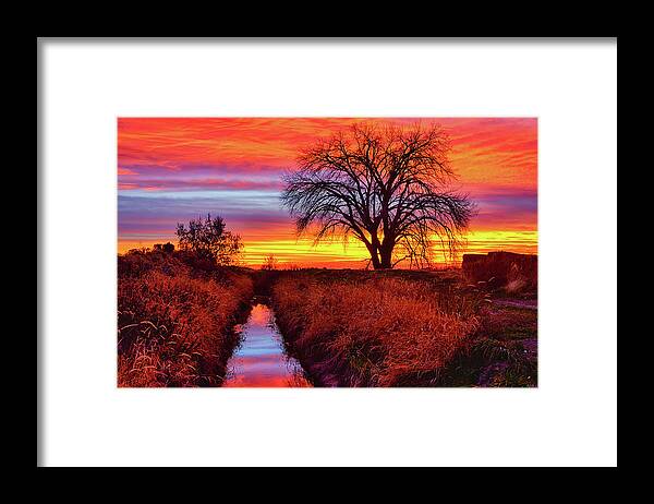 Sunset Framed Print featuring the photograph On The Horizon by Greg Norrell