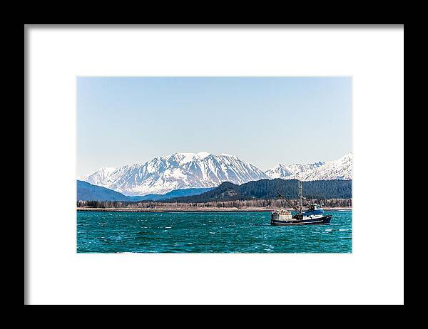 Alaska Framed Print featuring the photograph On the way by Charles McCleanon