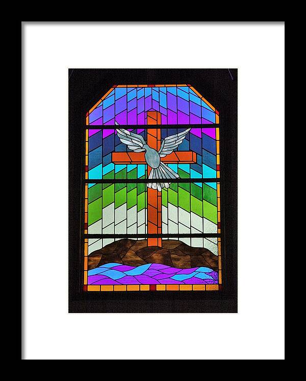 God Framed Print featuring the photograph On The Wings by John Glass