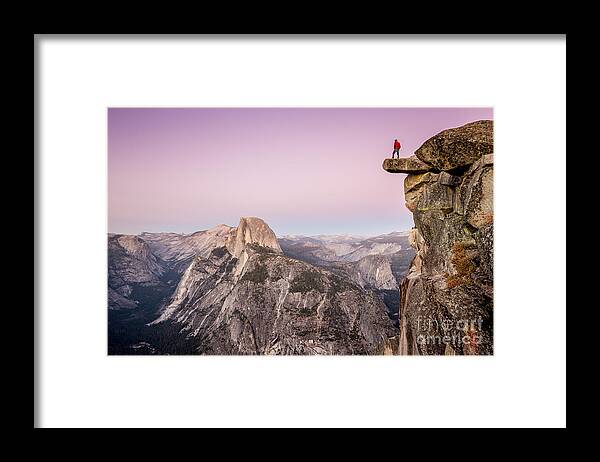 Altitude Framed Print featuring the photograph On Top of the World by JR Photography