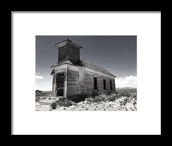 Church Framed Print featuring the photograph Once Hallowed Ground by Brad Hodges
