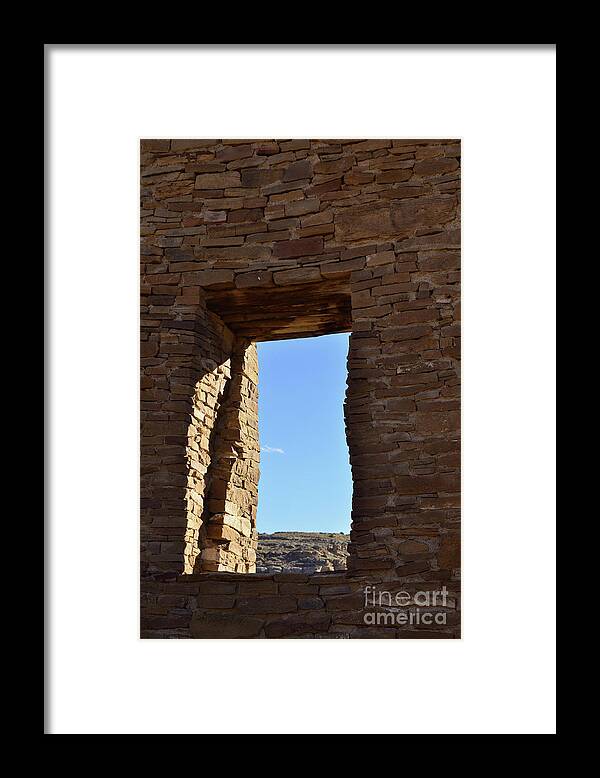 Cloud Framed Print featuring the photograph One Cloud Through The Window by Debby Pueschel