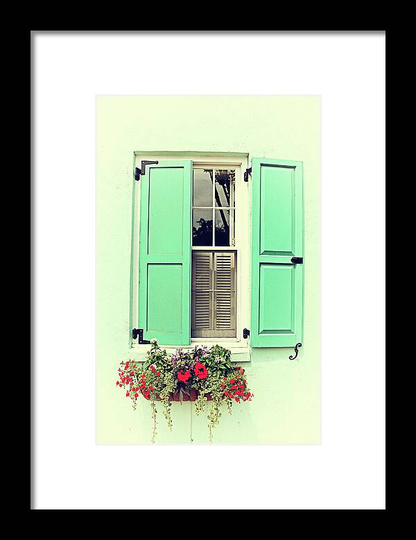 One Side Open Framed Print featuring the photograph One Side Open by Karol Livote