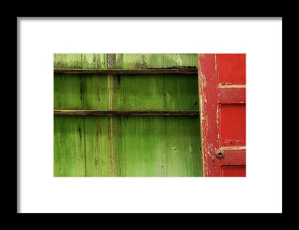 Doorway Framed Print featuring the photograph Open Door by Mike Eingle