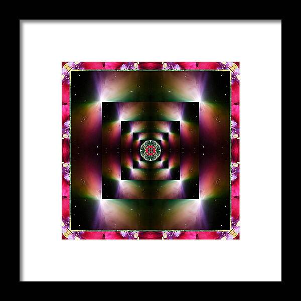 Yoga Art Framed Print featuring the photograph Opulence by Bell And Todd