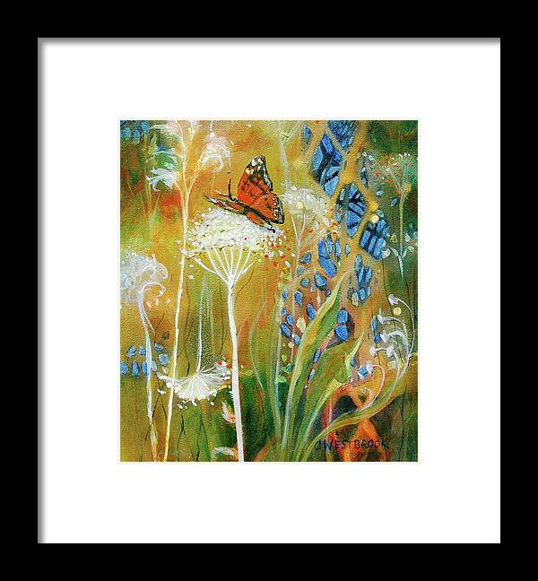  Framed Print featuring the painting Oran by Cynthia Westbrook