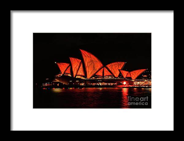 Diana Framed Print featuring the photograph Orange Blast by Diana Mary Sharpton