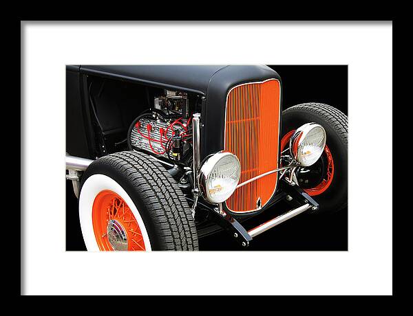 1932 Framed Print featuring the photograph Orange grill by Bill Dutting