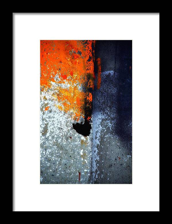 Newel Hunter Framed Print featuring the photograph Orange by Newel Hunter