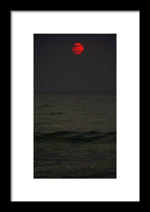 Sunrise Framed Print featuring the photograph Orange Onyx Sunrise by Lawrence S Richardson Jr