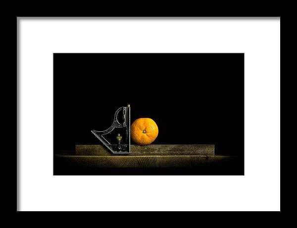 Orange Framed Print featuring the photograph Oranges ain't square by Nigel R Bell