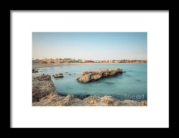 Africa Framed Print featuring the photograph Oriental coast by Hannes Cmarits