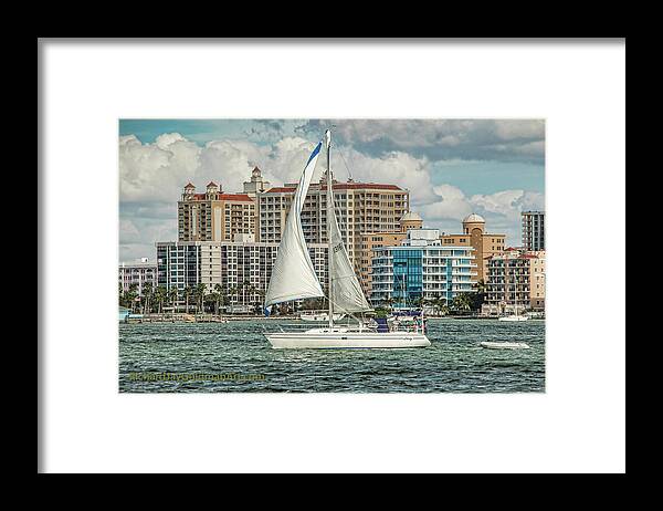 Sarasota Framed Print featuring the photograph Our City by Richard Goldman