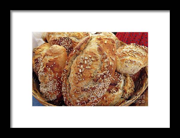 Bread Framed Print featuring the photograph Our Daily Bread by Teresa Zieba