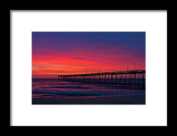 Obx Framed Print featuring the photograph Outer Banks Sunrise by Don Mercer
