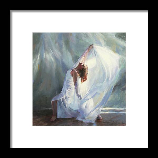 Dance Framed Print featuring the painting Outpouring by Anna Rose Bain