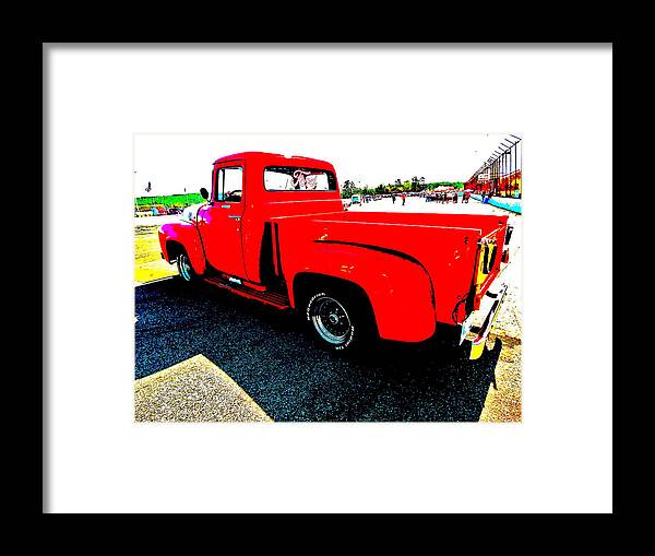 Oxford Car Show Framed Print featuring the photograph Oxford Car Show 163 by George Ramos