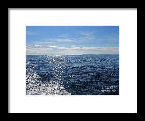 Pacific Ocean Framed Print featuring the photograph Pacific Ocean by Cindy Murphy - NightVisions