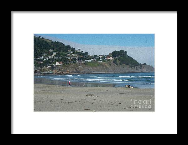 Pacificia Framed Print featuring the photograph Pacifica California by David Bearden