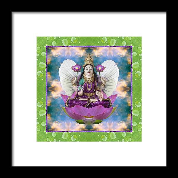 T-shirts Framed Print featuring the photograph Padma Lotus by Bell And Todd